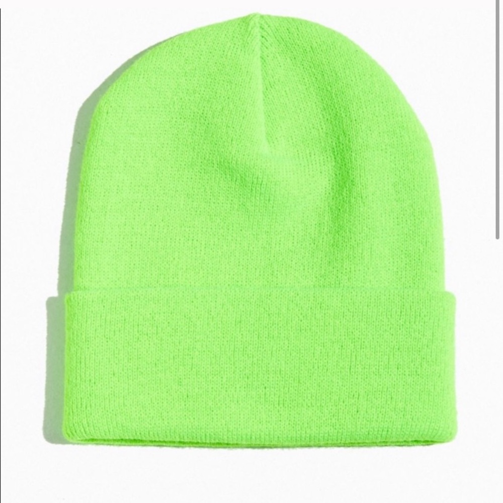 UO neon beanie